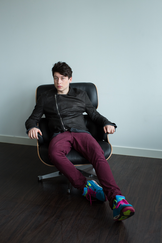 Nick D'Aloisio photogrpahed in London, February 1 2013. Photo Rick Pushinsky.