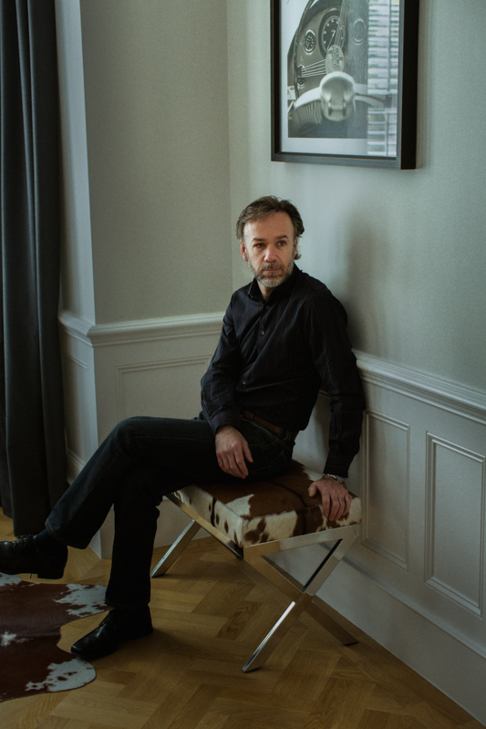 Marcus Wareing at home in London June 2013. Photo Rick Pushinsky.