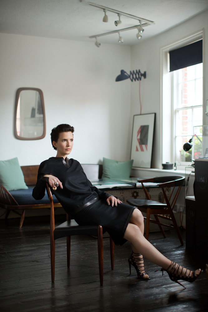 Hannah Martin photographed at her office in London. Photo Rick Pushinsky.